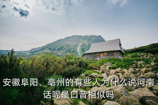 阜陽是河南哪里,河南哪個城市是正宗的河南話