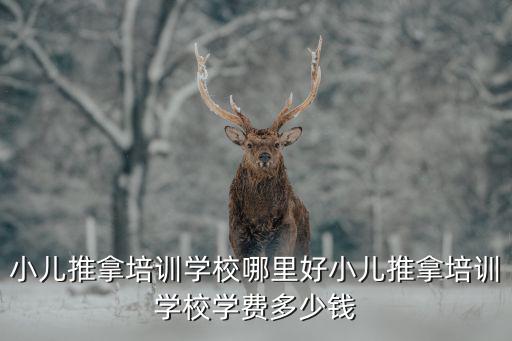 小兒推拿培訓學校哪里好小兒推拿培訓學校學費多少錢