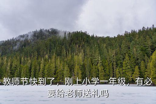 教師節快到了，剛上小學一年級，有必要給老師送禮嗎