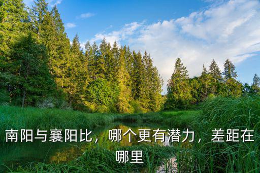 南陽與襄陽比，哪個更有潛力，差距在哪里