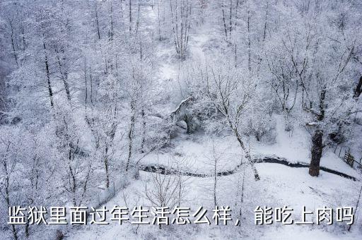 監獄里面過年生活怎么樣，能吃上肉嗎