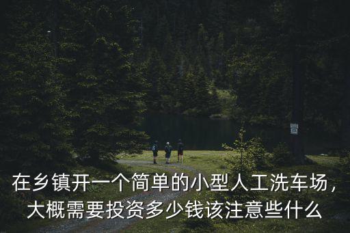 在鄉鎮開一個簡單的小型人工洗車場，大概需要投資多少錢該注意些什么