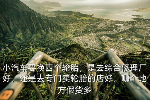 小汽車要換四個輪胎，是去綜合修理廠好，還是去專門賣輪胎的店好，哪個地方假貨多