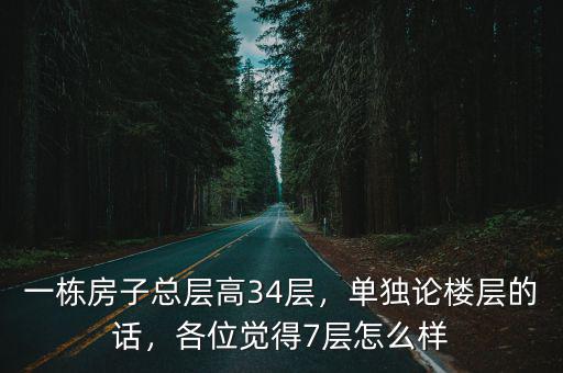 鄭州34層的房子層高多少,南北兩棟34層的高樓