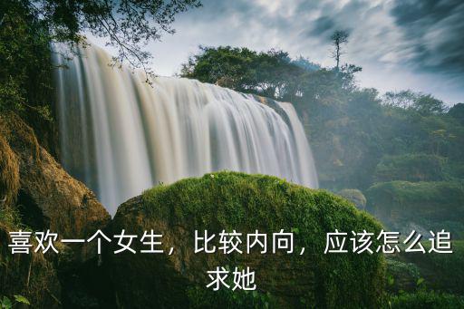 喜歡一個(gè)女生，比較內(nèi)向，應(yīng)該怎么追求她