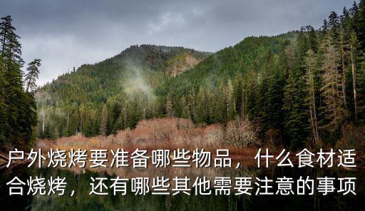 漯河哪里適合野外燒烤需要準備什么,什么食材適合燒烤