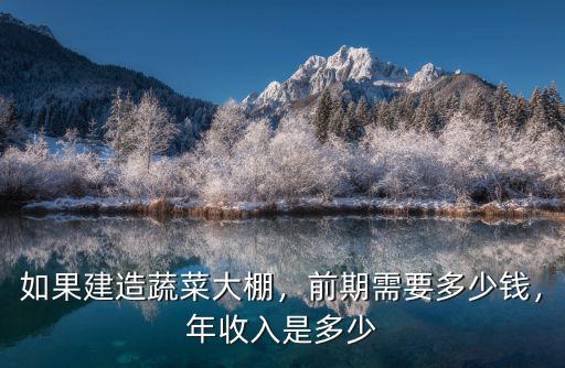 濮陽蔬菜溫室大棚多少錢,如果建造蔬菜大棚