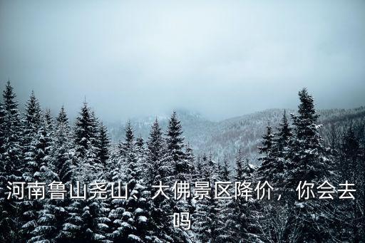 平頂山魯山大佛怎么樣,河南魯山堯山