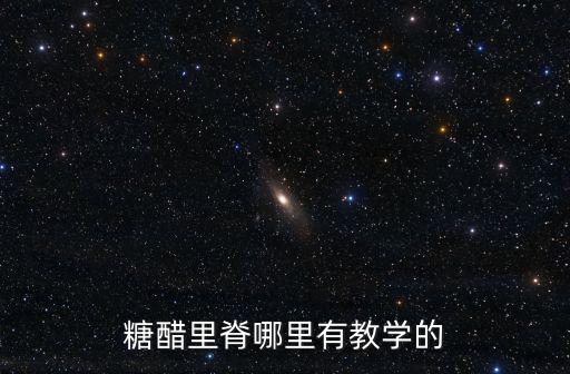 糖醋里脊哪里有教學的