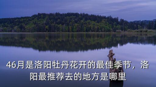 洛陽南昌路隧道的起止點是哪里,洛陽最推薦去的地方是哪里