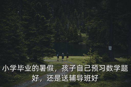 小學畢業的暑假，孩子自己預習數學題好，還是送輔導班好