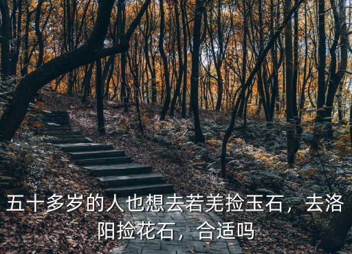 五十多歲的人也想去若羌撿玉石，去洛陽撿花石，合適嗎