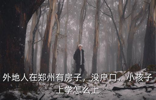 鄭州孩子上學怎么要求,怎么把孩子轉到城市里上學