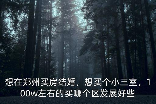 鄭州二七新區(qū)買房哪里合適,想在鄭州買房結(jié)婚
