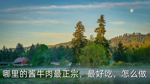 哪里的醬牛肉最正宗，最好吃，怎么做