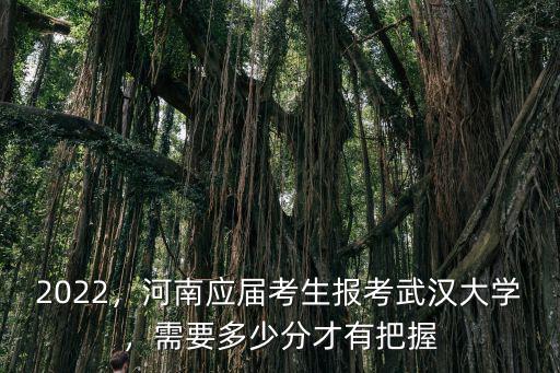 河南考生考多少能報(bào)考武體,河南應(yīng)屆考生報(bào)考武漢大學(xué)