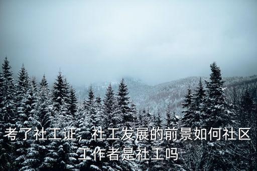 河南社工證工資怎么樣,社工工作怎么樣