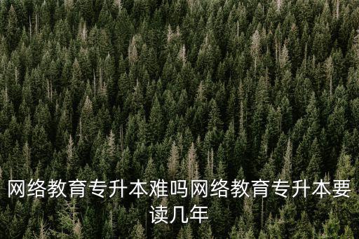 漯河網(wǎng)絡(luò)教育專升本怎么考,網(wǎng)絡(luò)教育專升本難嗎