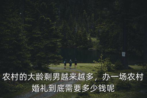 河南農村婚禮預算多少,現在河南農村結婚彩禮重