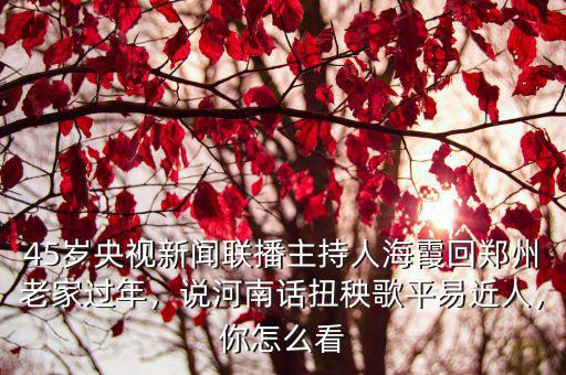 河南話疼怎么說,說河南話扭秧歌平易近人