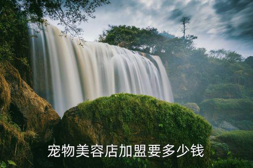 鄭州寵物加盟店需要多少錢,加盟高端寵物店需要多少錢