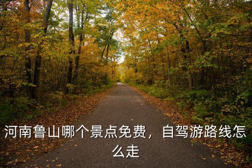 河南魯山哪個景點免費，自駕游路線怎么走
