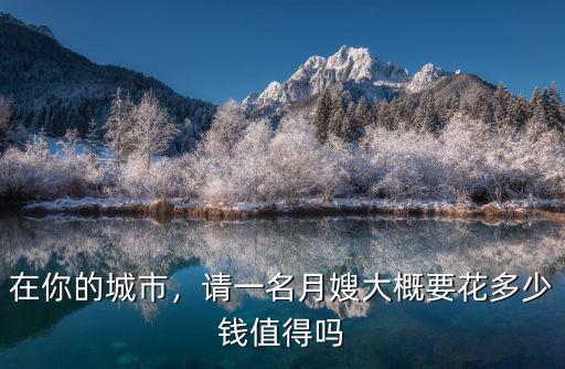 漯河市請月嫂多少錢,請一名月嫂大概要花多少錢