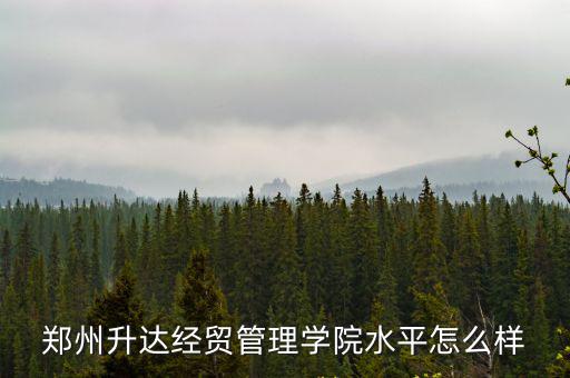 鄭州泰森管理怎么樣,鄭州航空工業管理學院怎么樣
