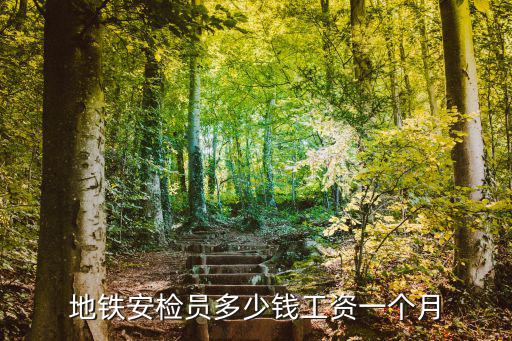 漯河地鐵安檢員工資一般多少,地鐵安檢員多少錢工資一個月