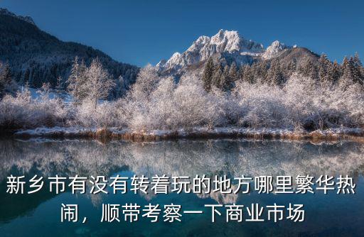 新鄉(xiāng)市有沒(méi)有轉(zhuǎn)著玩的地方哪里繁華熱鬧，順帶考察一下商業(yè)市場(chǎng)