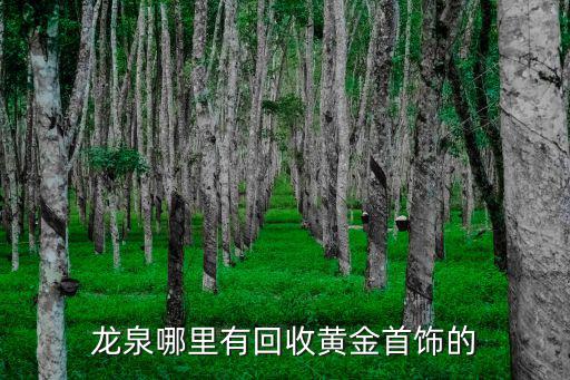 龍泉哪里有回收黃金首飾的
