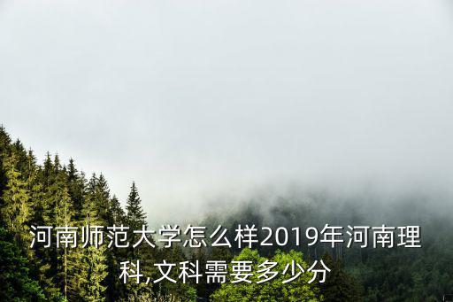 河南師范大學怎么樣2019年河南理科,文科需要多少分