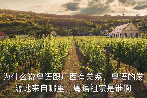 洛陽粵語怎么說,為什么說粵語跟廣西有關(guān)系