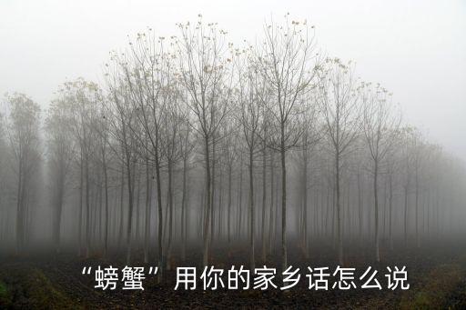 蟑螂用河南新鄉話怎么說,蟑螂用你的家鄉話怎么講