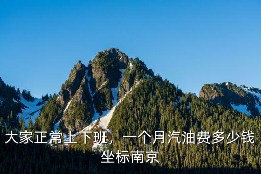 鄭州市區(qū)通勤一個(gè)月油費(fèi)多少,一個(gè)月要多少油錢