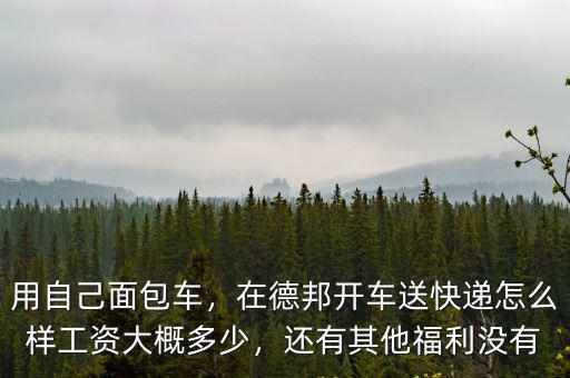 鄭州德幫送快遞工資怎么算,在德邦開車送快遞怎么樣