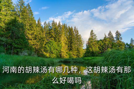 河南焦作哪里的胡辣湯好吃,河南的胡辣湯有哪幾種
