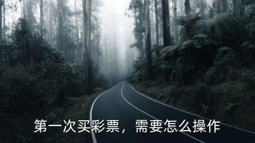 第一次買彩票，需要怎么操作
