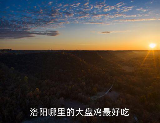 洛陽(yáng)哪里的大盤(pán)雞最好吃