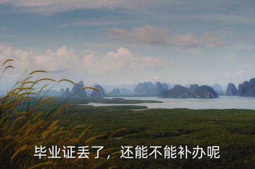 畢業證丟了，還能不能補辦呢