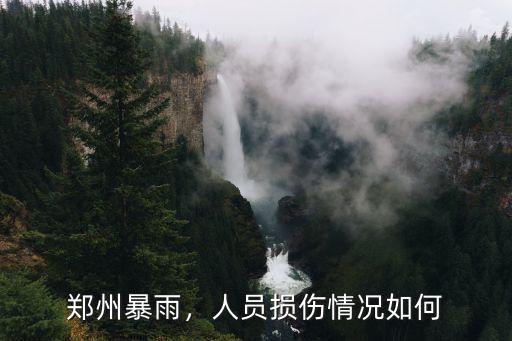 鄭州暴雨，人員損傷情況如何