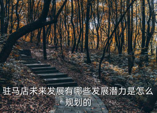 駐馬店未來發(fā)展有哪些發(fā)展?jié)摿κ窃趺匆?guī)劃的