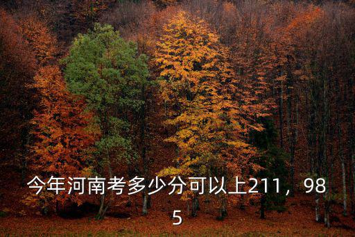 最低多少分可以考上河南本科,高考需要多少分才能考上