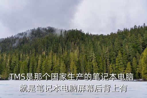 上海寬娛數(shù)碼科技有限公司，TMS是那個國家生產的筆記本電腦 就是筆記本電腦屏幕后背上有