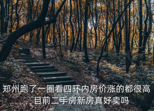 鄭州跑了一圈看四環(huán)內(nèi)房價漲的都很高，目前二手房新房真好賣嗎