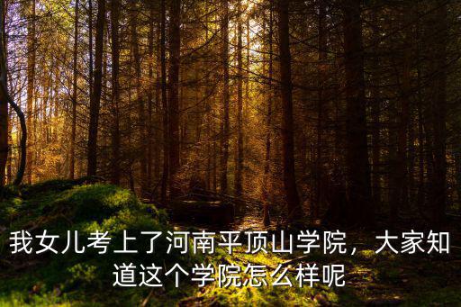 平頂山學院怎么樣會改名大學,平頂山學院怎么樣