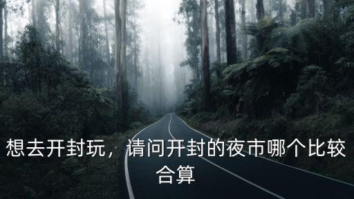 想去開封玩，請(qǐng)問開封的夜市哪個(gè)比較合算