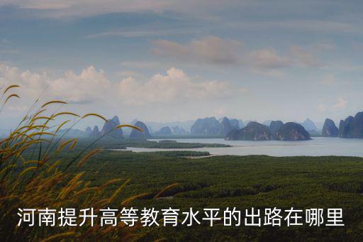 河南未來高校出路在哪里,洛陽高校發展前途在哪里