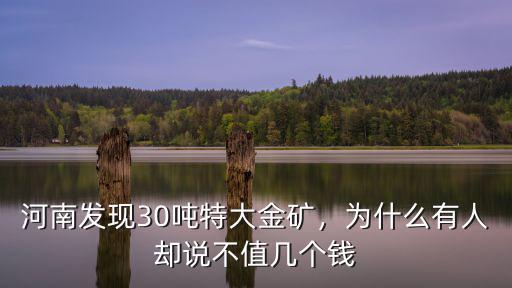 河南金庫怎么發(fā)現(xiàn)的,河南發(fā)現(xiàn)特大金礦