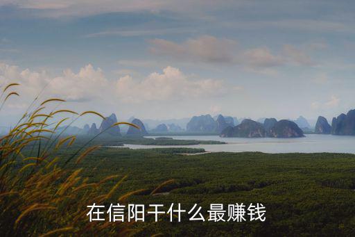 在信陽干什么最賺錢